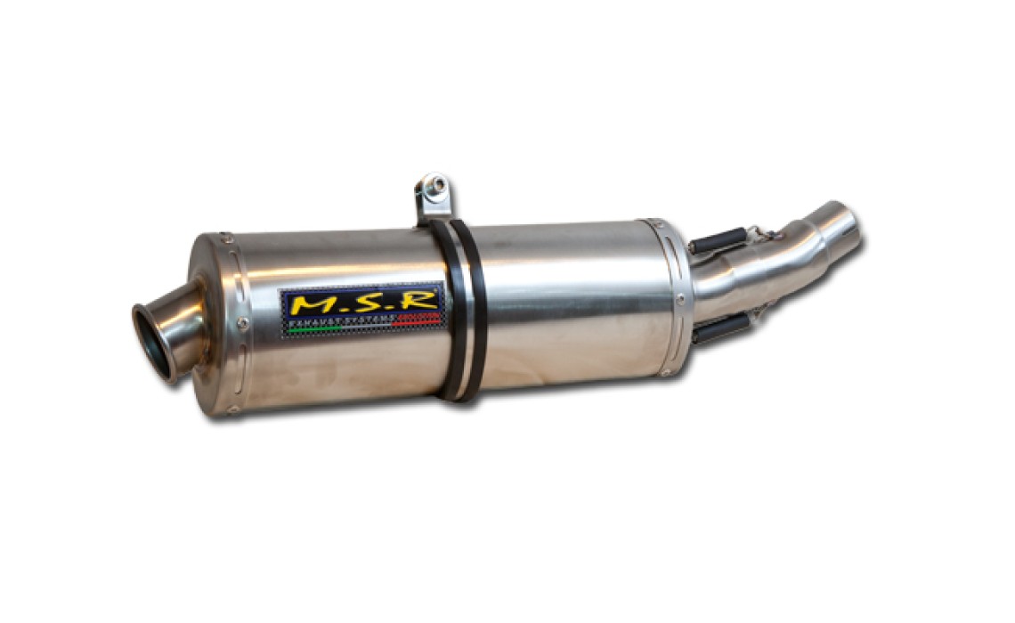 Monoval Stainless Steel Oval Msr Exhaust