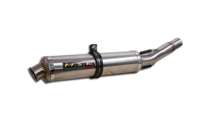Classic Stainless Steel Round Msr Exhaust